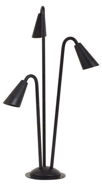 Lampade da esterno Lindby, Sorvete, dimmerabile, Nero, Terrazza, Alluminio, Moderno