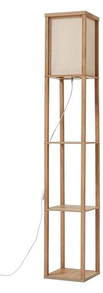 Lampada da terra Lindby, Birta, Legno, Soggiorno, Legno, Moderno