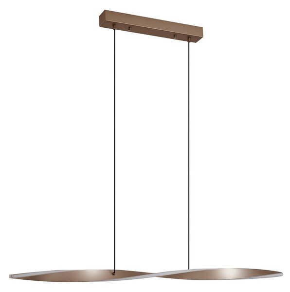Lampada a sospensione Lindby, Jaren, Marrone / Ruggine, Soggiorno, Metallo, Moderno