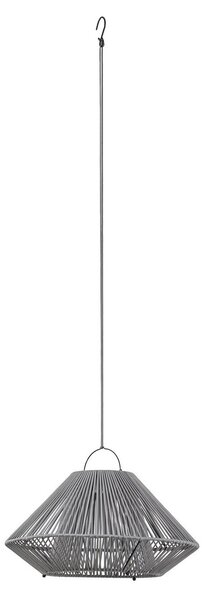 Lampade da esterno Lindby, Austas, dimmerabile, Grigio, Balcone, Plastica, Moderno