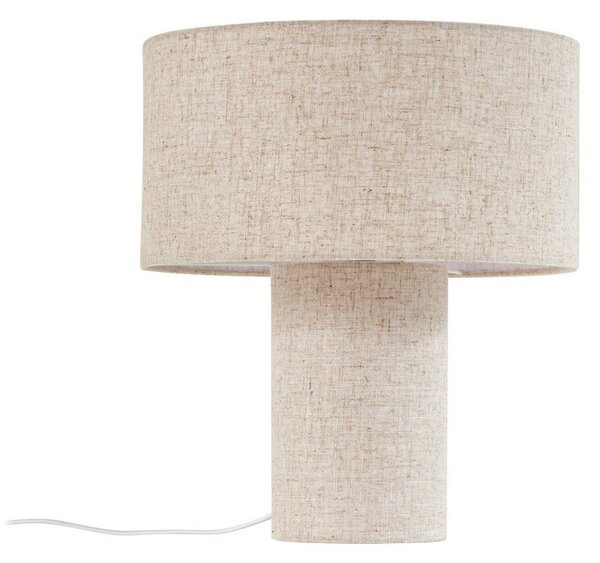 Lampade da tavolo Lindby, Elfie, Beige, Soggiorno, Tessuto / Tessile, Scandinavo
