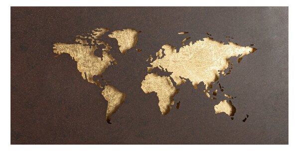Applique da parete Lucande, World, Marrone / Ruggine, Soggiorno, Metallo, Moderno