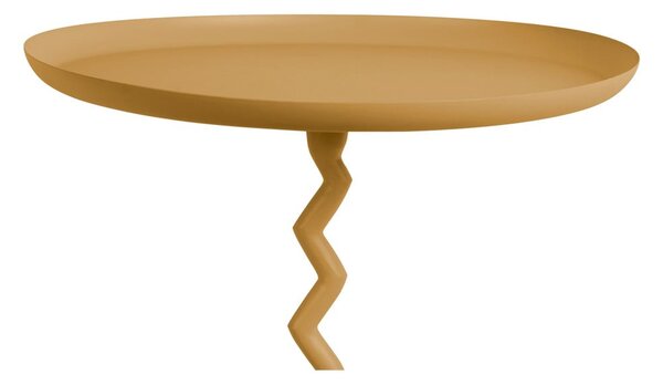 Tavolino rotondo in metallo ø 40 cm Zig Zag – Leitmotiv
