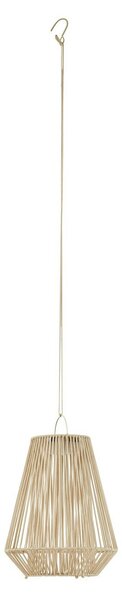 Lampade da esterno Lindby, Austas, dimmerabile, Beige, Balcone, Plastica, Moderno