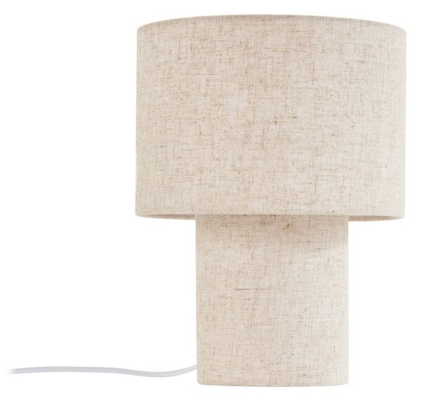 Lampade da tavolo Lindby, Elfie, Beige, Soggiorno, Tessuto / Tessile, Scandinavo