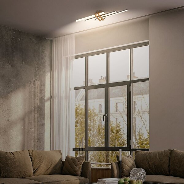 Brilo - Plafoniera LED TINKA LED/21W/230V 3000K nera