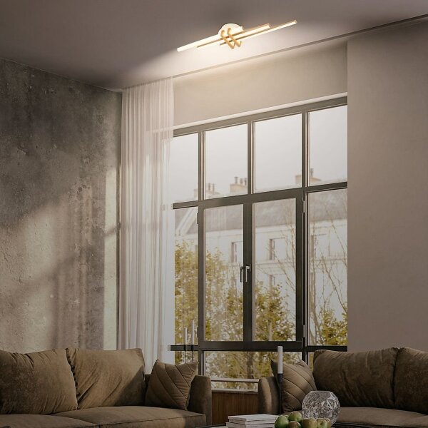 Brilo - Plafoniera LED TINKA LED/21W/230V 3000K finitura rame
