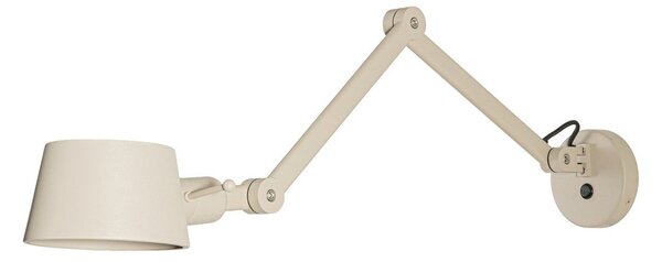 Applique da parete Lucande, Silka, dimmerabile, Beige, Studio / Ufficio, Metallo, Moderno
