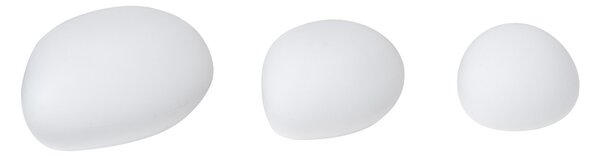 Lampade da esterno Lindby, Liedra, dimmerabile, Bianco, Balcone, Plastica, Moderno