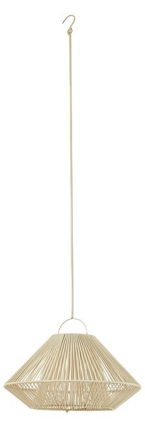 Lampade da esterno Lindby, Austas, dimmerabile, Beige, Balcone, Plastica, Moderno