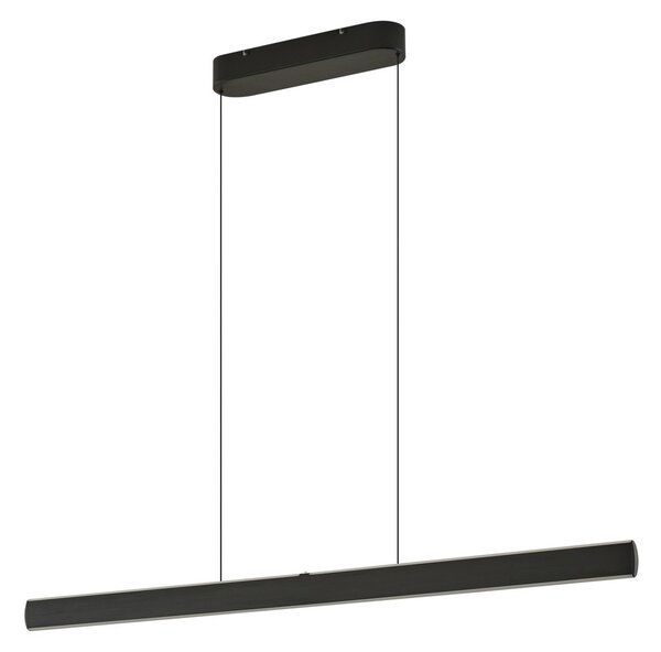 Lampada a sospensione Lucande, Arvon, dimmerabile, Nero, Soggiorno, Metallo, Moderno