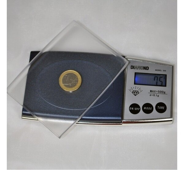 Bilancia Digitale Di Precisione HERCHR 0,01-500g – Tascabile Con Display LED, Per Oro, Gioielli, Cibo E Caffè - 4
