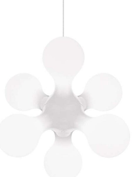Lampada a sospensione kdln, ATOMIUM, dimmerabile, Bianco, Soggiorno, Metallo, Design