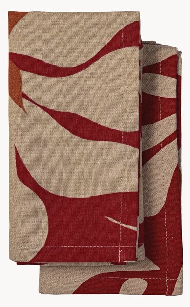 Set di 2 strofinacci in cotone Edith