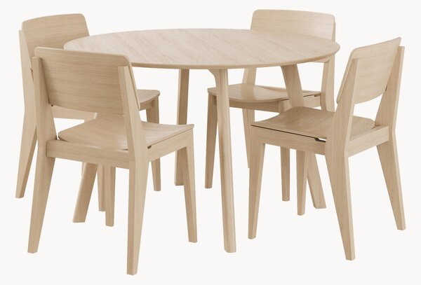Set da pranzo in bambù Elvo 4 pz