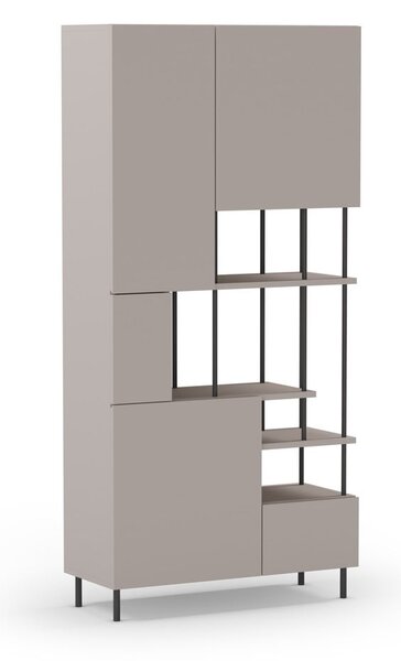 Libreria crema 84x175 cm Perla - Marckeric