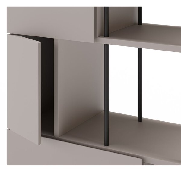 Libreria crema 84x175 cm Perla - Marckeric