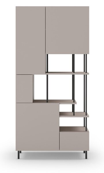 Libreria crema 84x175 cm Perla - Marckeric