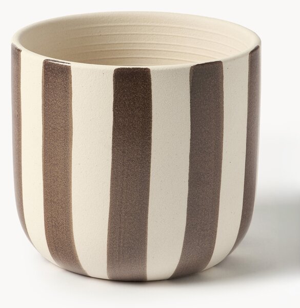 Portavaso dipinto a mano Ellen, alt. 15 cm
