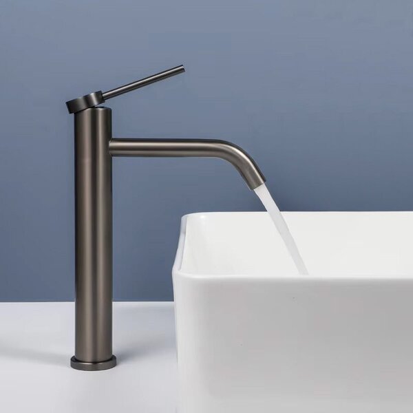 Rubinetto da lavabo Rea CLIF TITANIUM HIGH