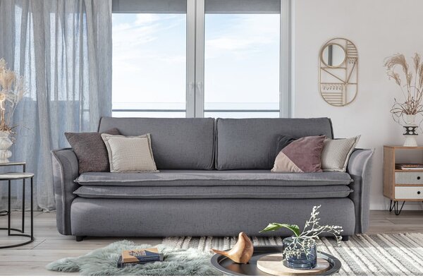 Divano letto grigio Charming Charlie - Miuform