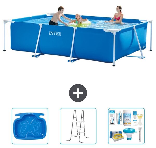 Piscina fuori terra rettangolare - 300x200x75 cm - composta da 4 elementi - modello S22354