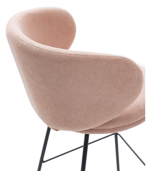 Set di sbagelli da bar in rosa chiaro 2 pz (altezza della seduta 65 cm) Rush – Marckeric