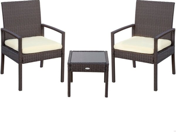 Tavolo con 2 poltrone Active
