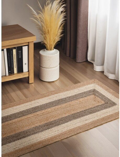 Passatoia in iuta reversibile/tessuta a mano 80x300 cm Juno – Hanse Home