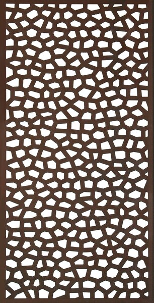 Traliccio fisso Mosaic in polipropilene, marrone, L 100 X H 200 cm