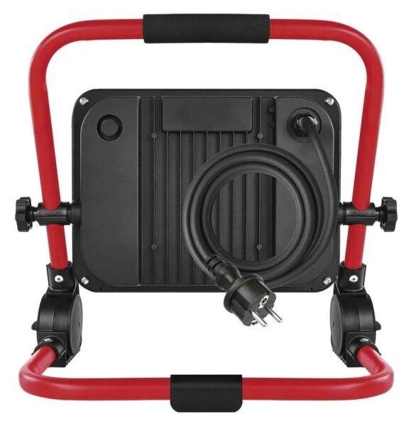 Proiettore LED con stativo ELION LED/100W/230V 4000K IP65 rosso/nero