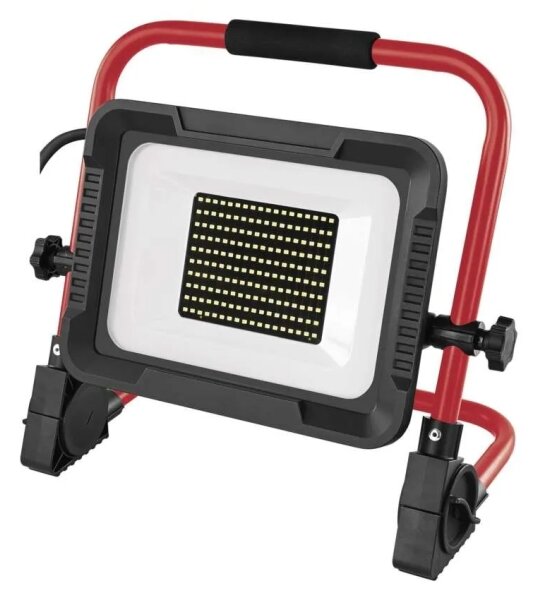 Proiettore LED con stativo ELION LED/100W/230V 4000K IP65 rosso/nero