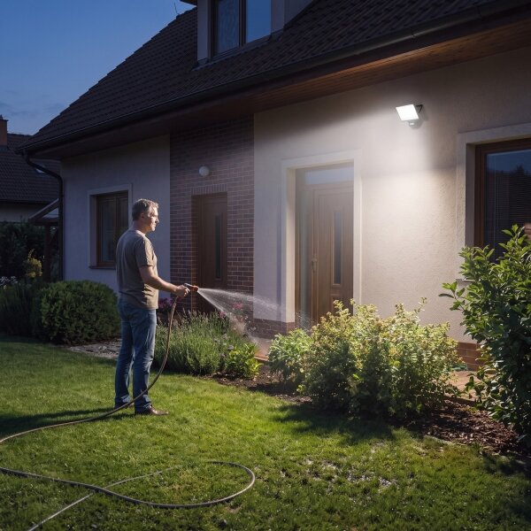 Proiettore LED con sensore di movimento TAMBO EVO LED/30W/230V 4000K IP44 nero