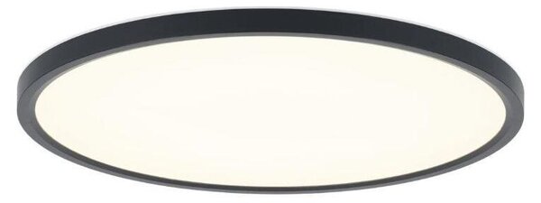 Lampada a soffitto LED Rabalux, colore antracite, modello Lautrec, diametro 400mm, 24W, grado di protezione IP44, temperatura di colore regolabile (CCT), codice prodotto 75084