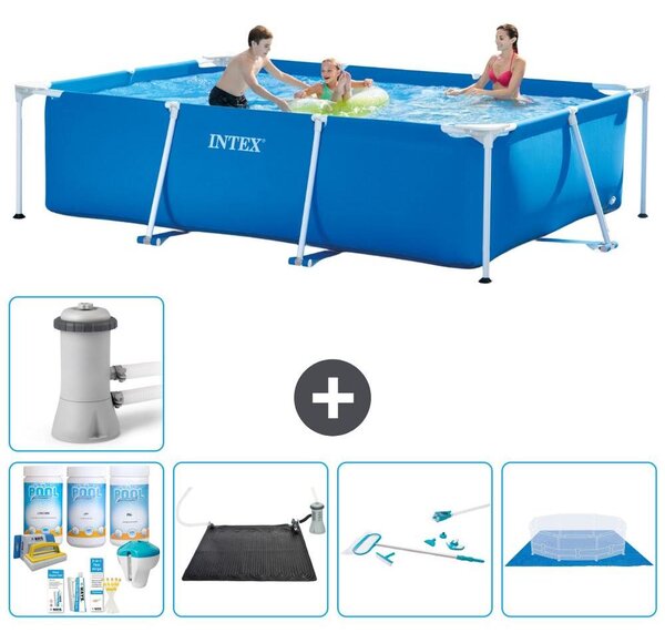 Piscina fuori terra rettangolare - 300x200x75 cm - 6 pezzi - Modello S20834