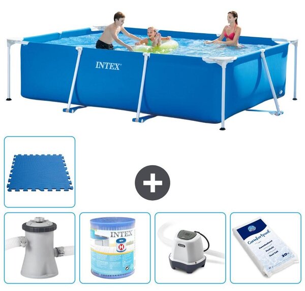 Piscina fuori terra rettangolare - 300x200x75 cm - 6 pezzi - Modello S40208
