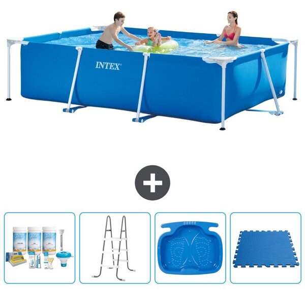 Piscina fuori terra rettangolare - 300x200x75 cm - 5 pezzi - Modello S30186