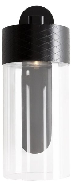 Applique LED a rete modello FUSION nera 7W luce calda 523 lm metallo dim.: 17,8 x 7,5 x 11,7 cm IP20 Maxlight