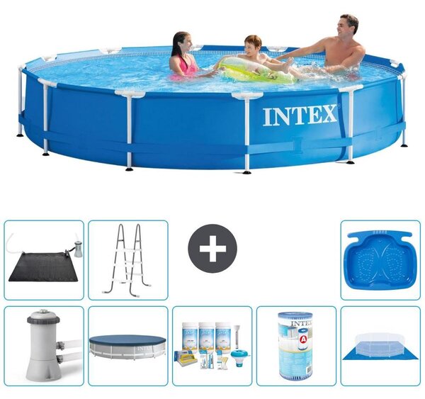 Piscina fuori terra autoportante - 366x76 cm - 9 pezzi - Modello S41770