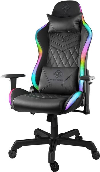 Sedia da gioco DELTACO GAMING con LED RGB