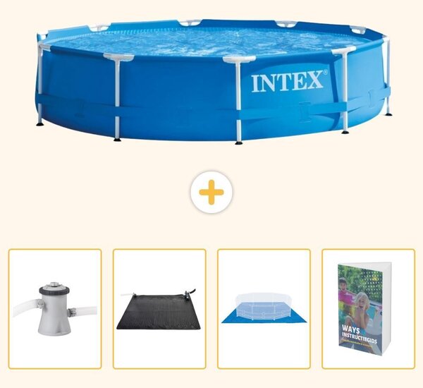 Piscina autoportante rettangolare - 305x76 cm - 5 pezzi - SCB126