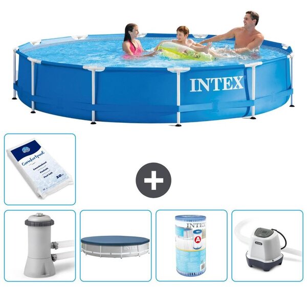 Piscina fuori terra a struttura - 366x76 cm - 6 pezzi - Modello S41734
