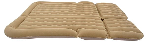 Materasso gonfiabile, design portatile, comfort e resistenza, beige