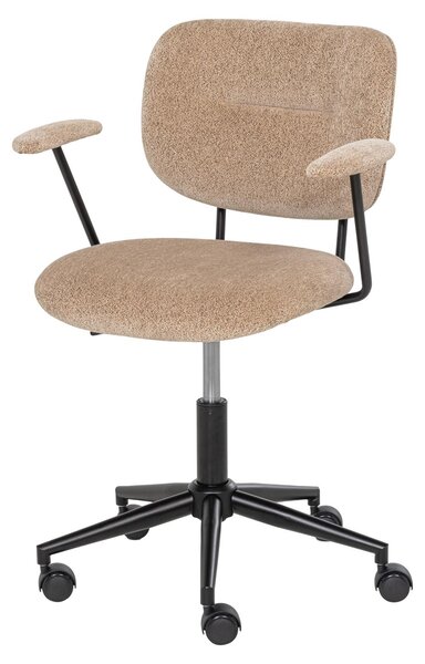 Sedia da ufficio Brint, colore sabbia