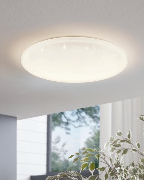 Plafoniera moderno Pogliola LED , in metallo, bianco D. 31 cm EGLO
