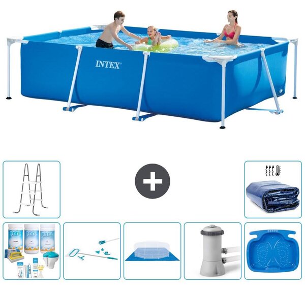 Piscina fuori terra rettangolare - 300x200x75 cm - 8 pezzi - Modello S20060