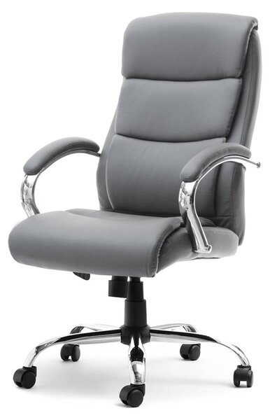 Sedia da ufficio LUCIANA - grigio / cromo