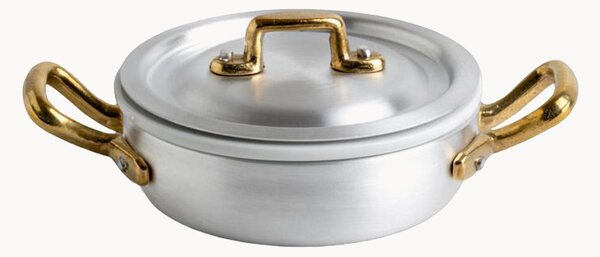 Set casseruola con manico, coperchio e inserto in porcellana Porcelano 3 pz