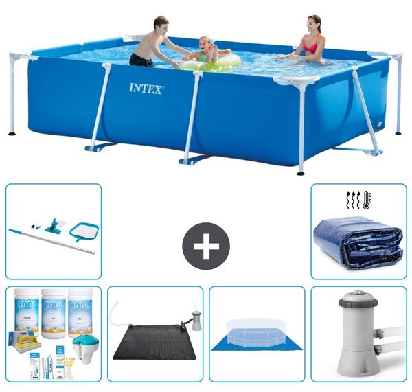 Piscina fuori terra rettangolare - 300x200x75 cm - 7 pezzi - Modello S20051