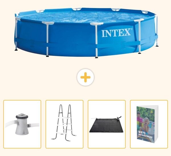 Piscina fuori terra a struttura - 305x76 cm - 5 pezzi - SCB128